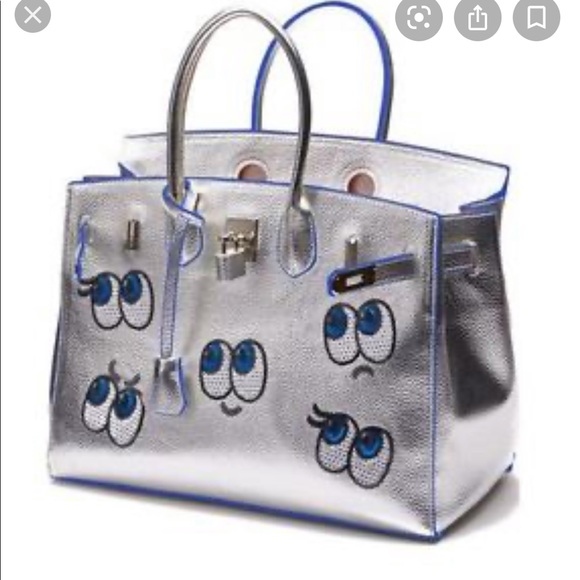 play no more Handbags - Play no more silver bag